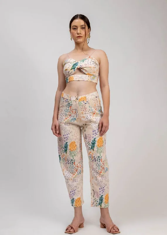 Maria Printed Pants