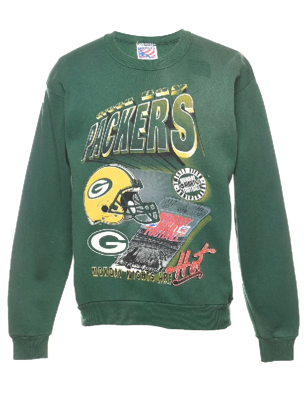 GREEN Bay Packers Printed Sweatshirt - M