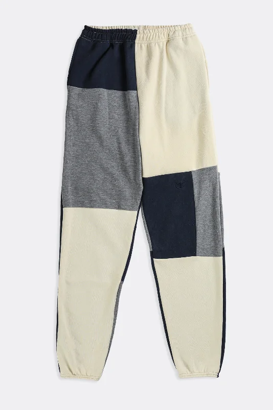 Unisex Rework Champion Patchwork Sweatpants - S