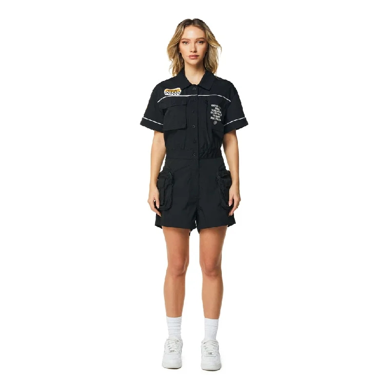 Utility Romper - Black