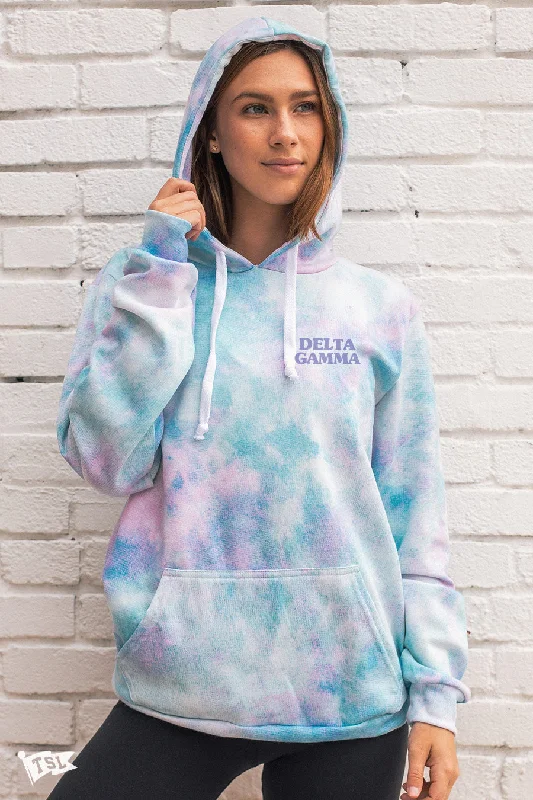 Delta Gamma Digi-Tie Dye Hoodie