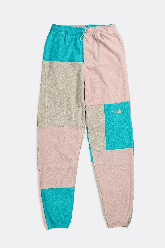 Unisex Rework North Face Fleece Pants - Women-S, Men-XXS