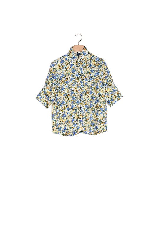 Chemise manches courtes imprimé Blossom