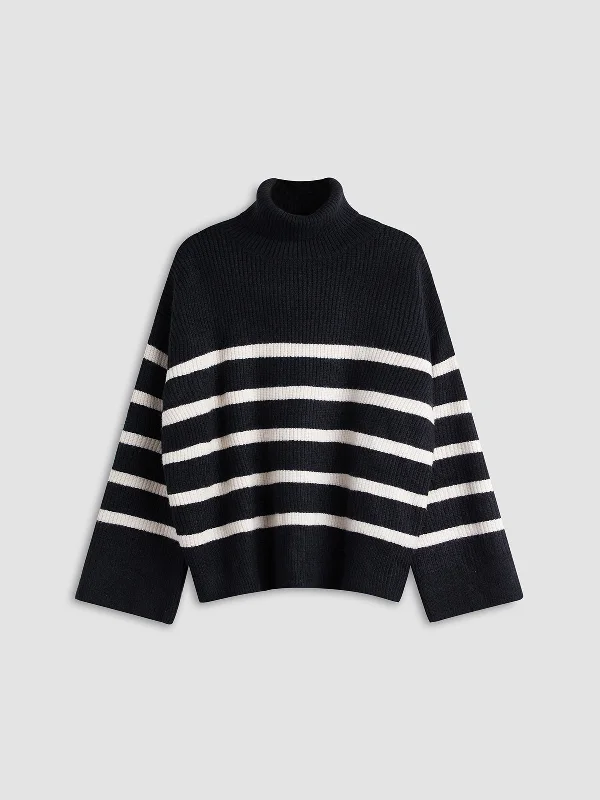 Wear Your Graceful Stripes Pullover Sweater