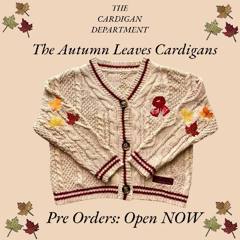 Autumn Leaves Oak Cardigan