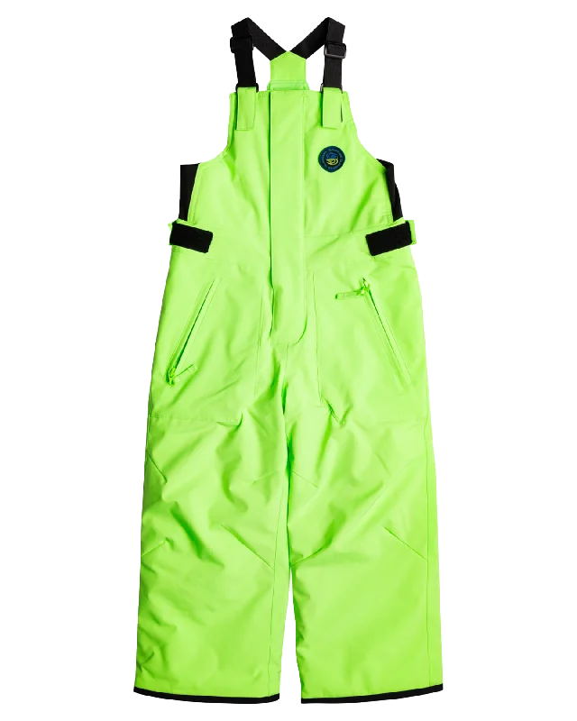 Quiksilver Boys' 2-7 Boogie Kids' Technical Snow Pants - Green Gecko