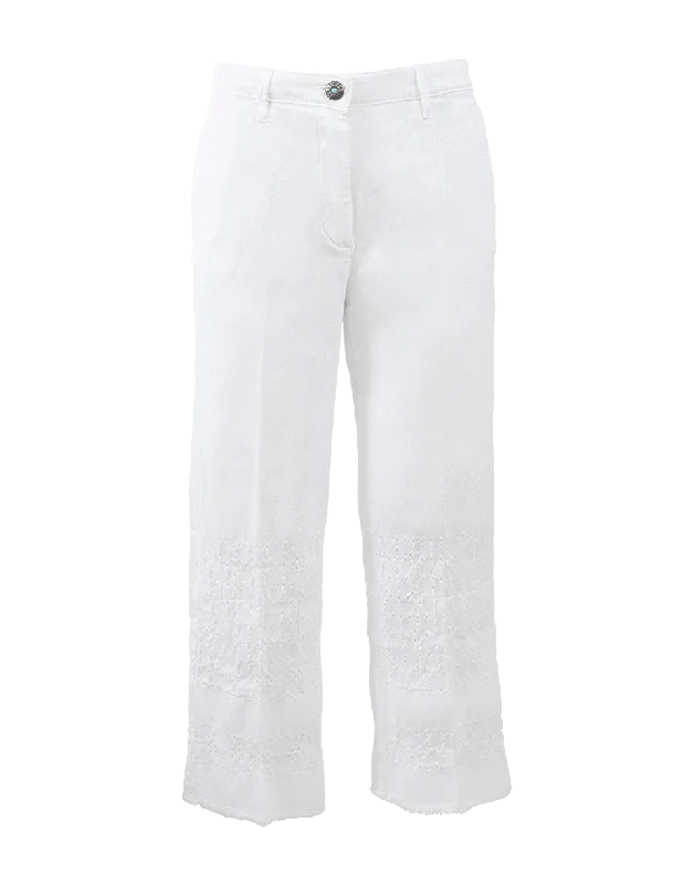 Mara Summer Eyelet Pant