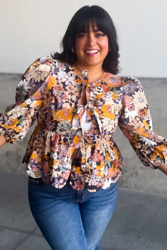 Hillary Floral Top