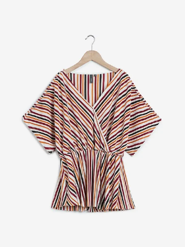 LOV Multicolour Striped Florence Top