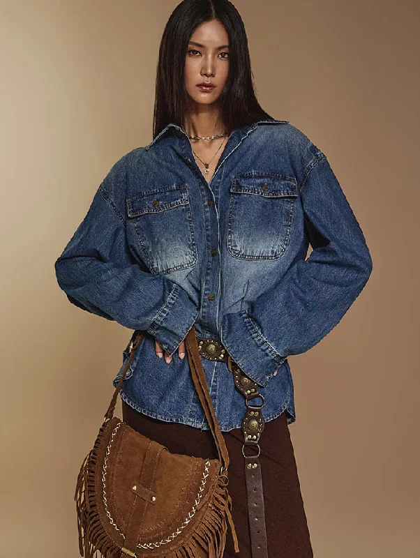 S660 Denim Long Shirt