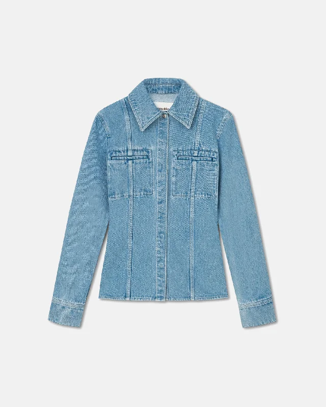 Mireio - Denim Shirt - Eco Light Wash