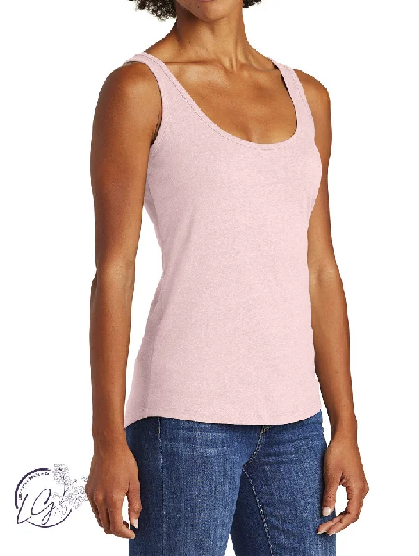 Signature Basic Tank Top in Heather Rose