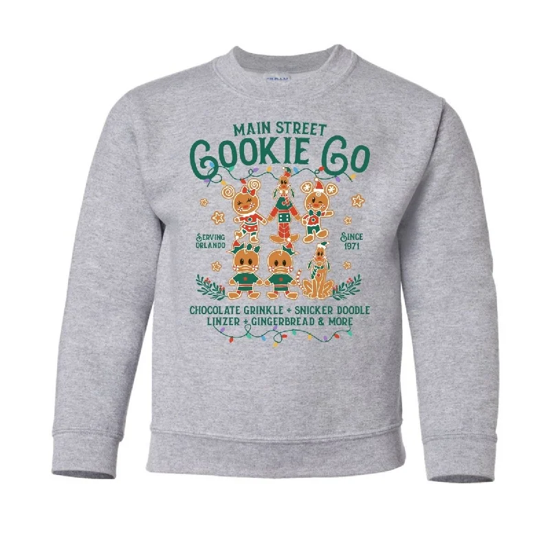 Kids 'Main Street Cookie Co.' Crewneck Sweatshirt