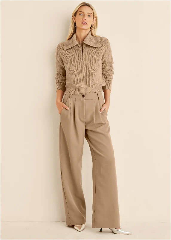 Trouser Pants - Camel