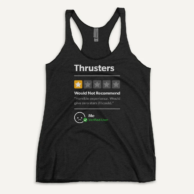 Thrusters 1 Star Would Not Recommend Women's Tank Top