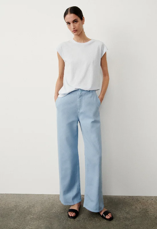 Derby Pant - Pale Blue Denim